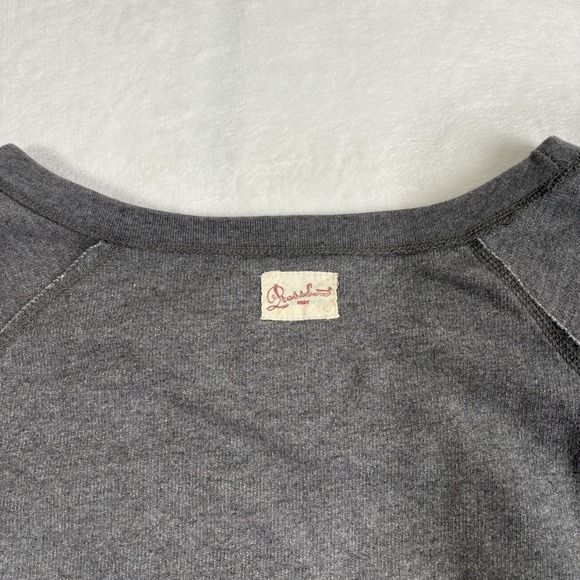 Pressbox Alabama Tigers Grey Long Sleeve Fleece Boat Sweatshirt Women's Large - Picture 5 of 8